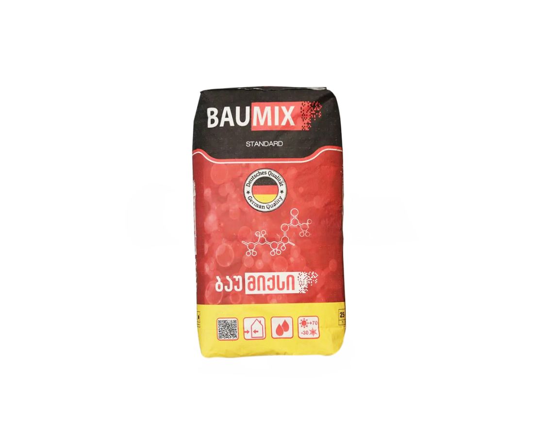 Baumix Standard 25კგ — წებოცემენტი